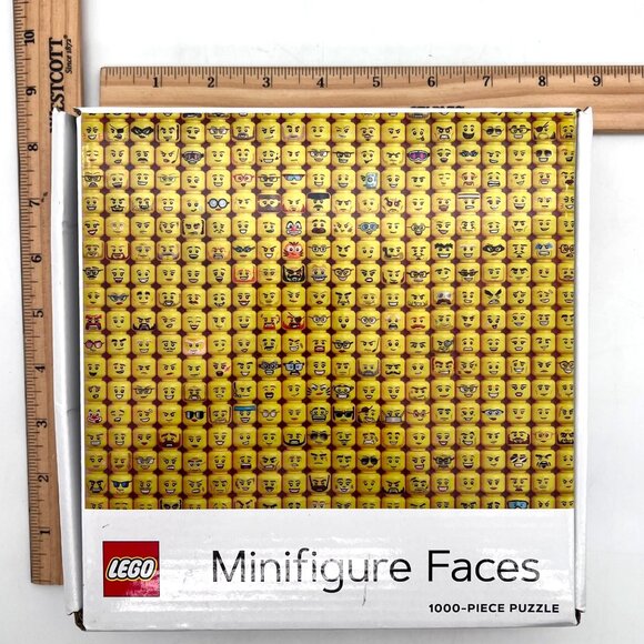 Lego Minifigure Faces 1000 Piece Puzzle Fun Challenge Hidden Side Ninjago 2021 - Picture 12 of 14